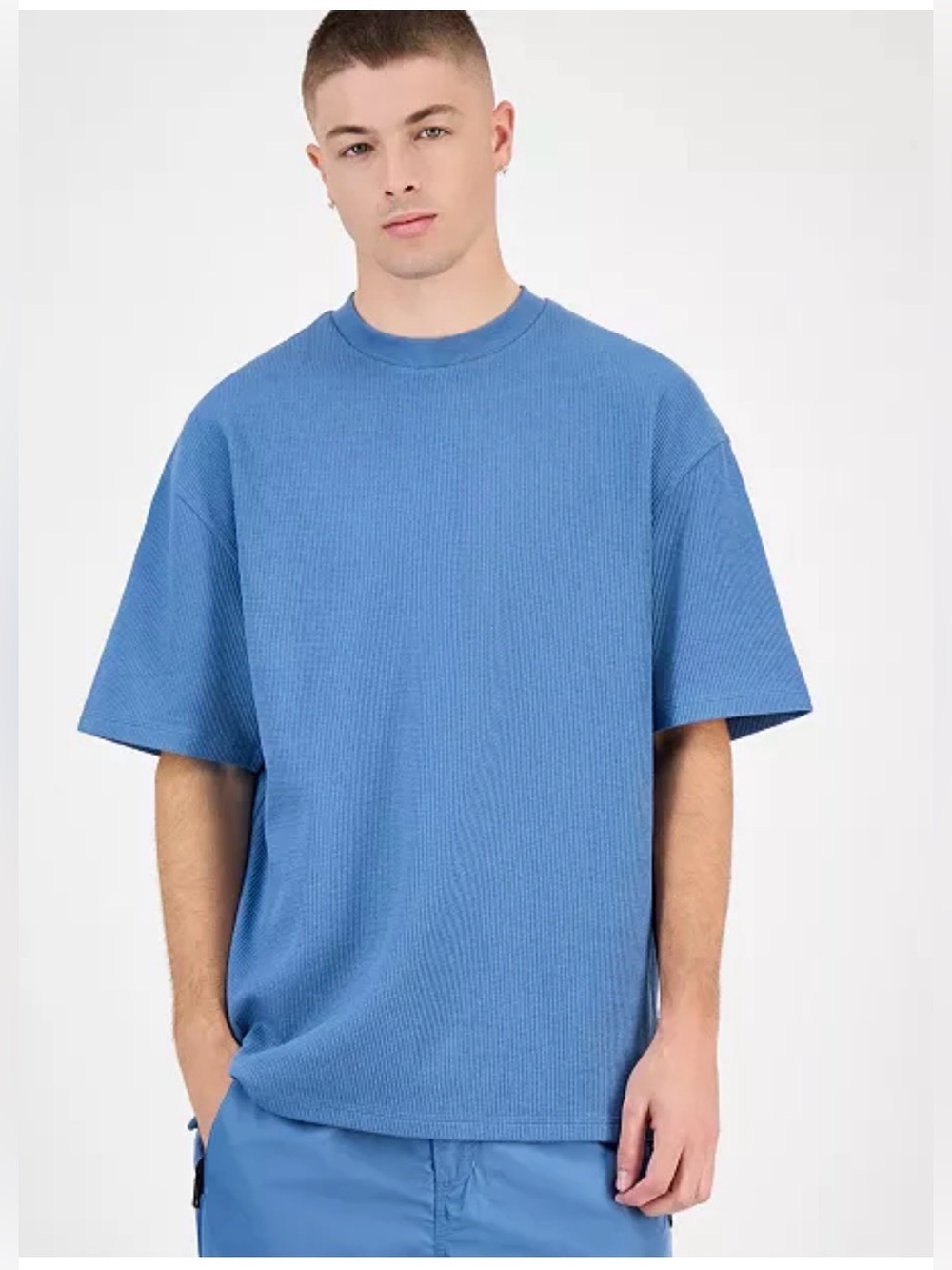 Hugo Boss Nuwaffle Short-Sleeve Crewneck T-Shirt , size XXL